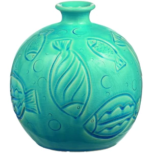 Váza Aemilius türkiz 30cm