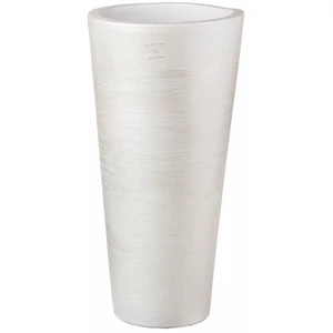 Virágcserép Rotondo Alto Moderne fehér 50cm