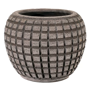 Kaspó Sfera Quadretti Etrusca 25cm