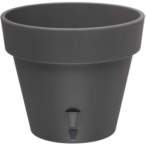 Kaspó Latina antracit 30cm
