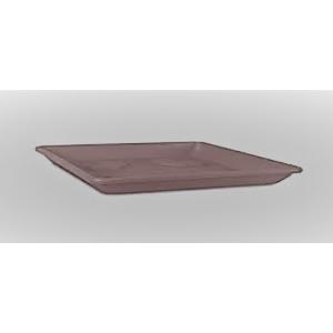 Virágláda alátét kocka szürke 20cm