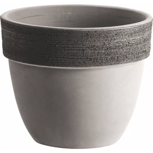 Virágcserép Patavium szürke húzott 35cm