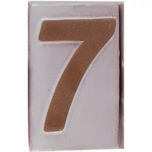 Házszám "7" 9cm