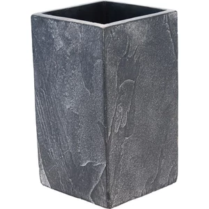 Virágláda magas kocka Steatite 21cm
