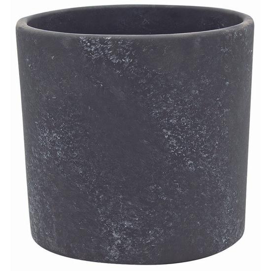 Kaspó Ibiza Young fekete 13cm
