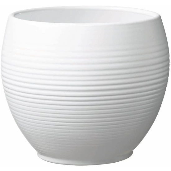 Kaspó Manacor Matte fehér 16cm