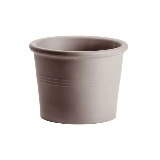Virágcserép Cilinder szürke 22cm