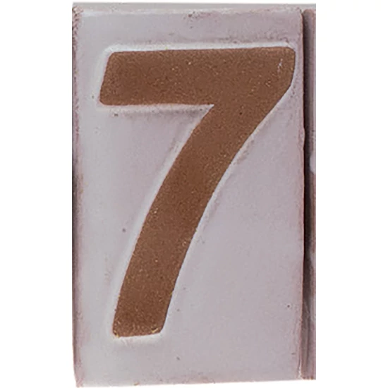 Házszám "7" 9cm