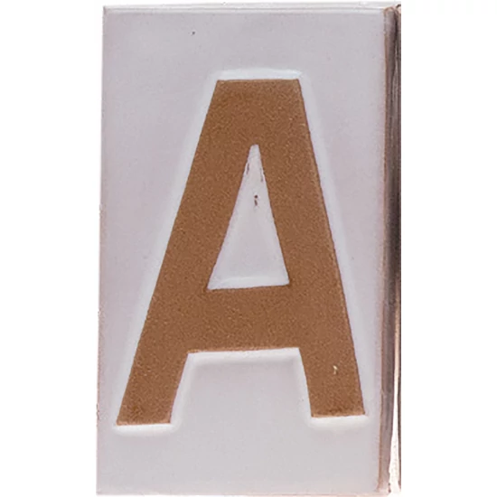Házszám "A" 9cm