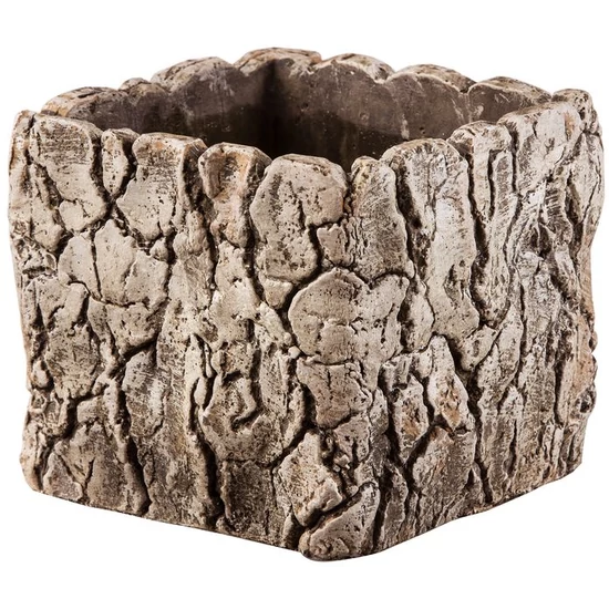 Virágláda kocka Crack 17cm