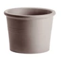 Kép 1/2 - Virágcserép Cilinder szürke 22cm
